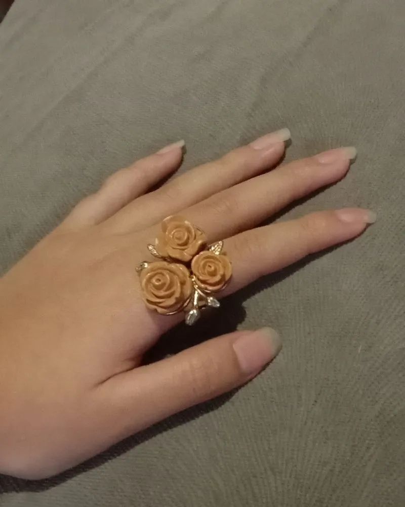 Cincin 3 mawar (get 2 pcs) photo 1