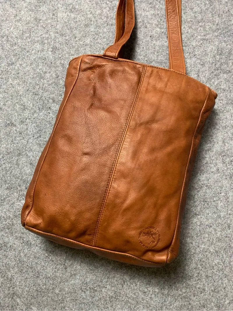 Norway Elk Leather Tote Bag photo 1