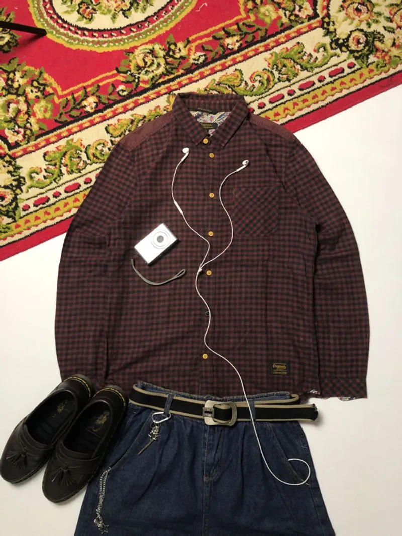 kemeja Vintage and Retro Soo 90s style, Brand Jack and genet photo 1