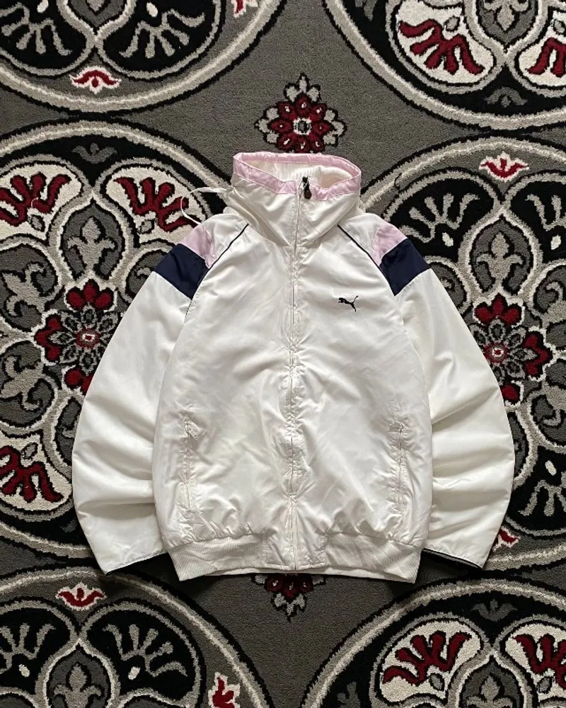 Puma Women's Vintage Windbreaker Jacket photo 1