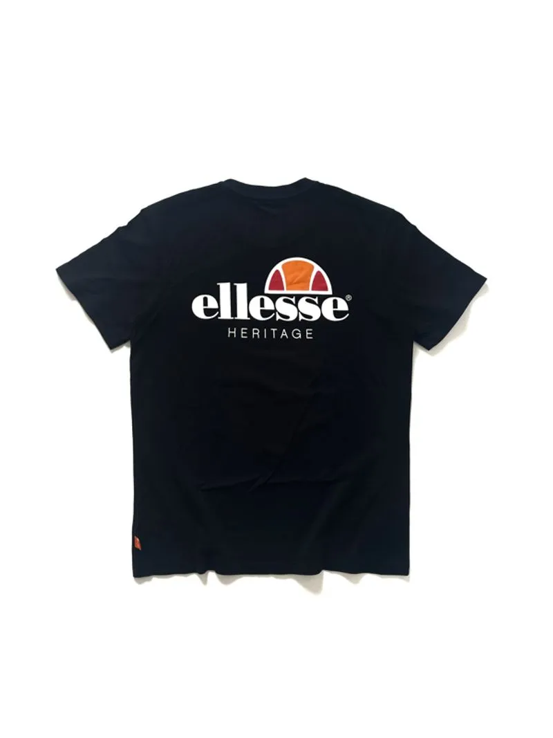 ELLESSE Logo Graphic T-shirt - Black   photo 1