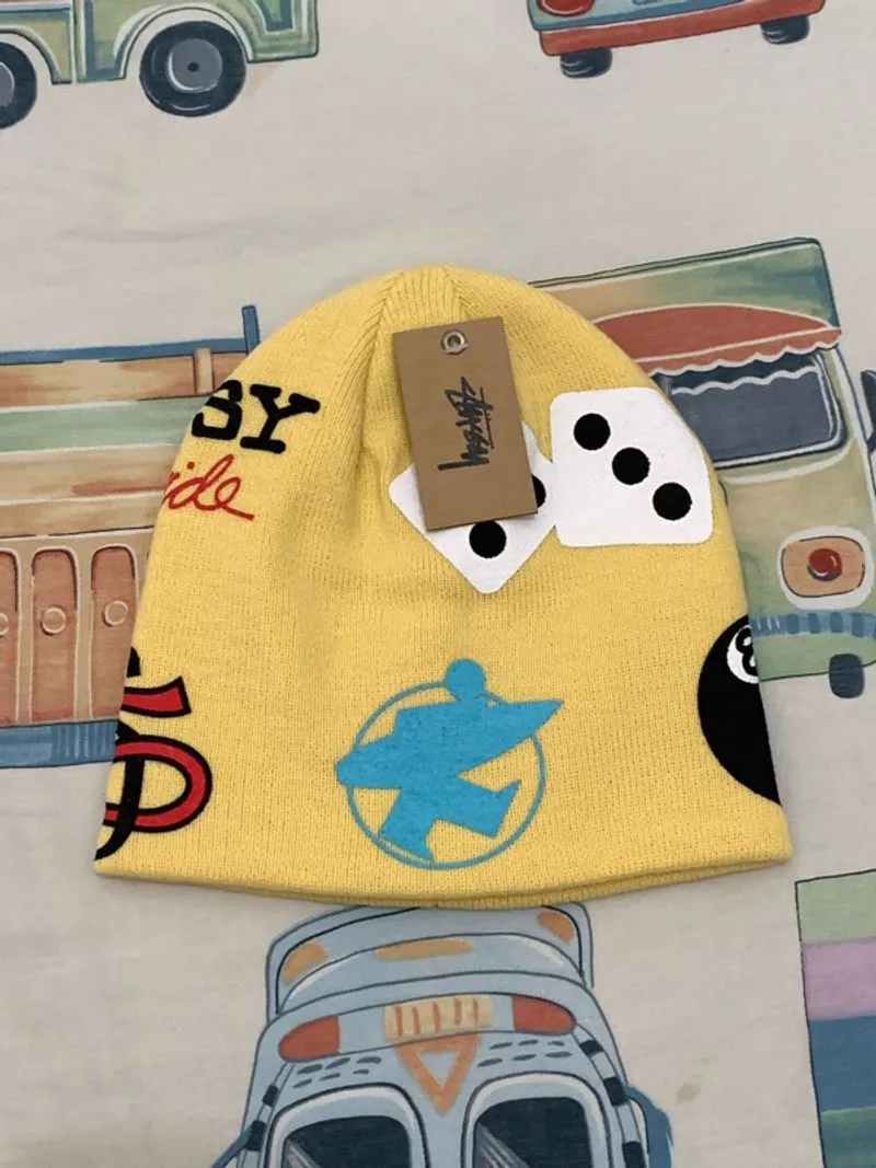 Beanie Hat Stussy Mxed Logo Skullcap photo 1