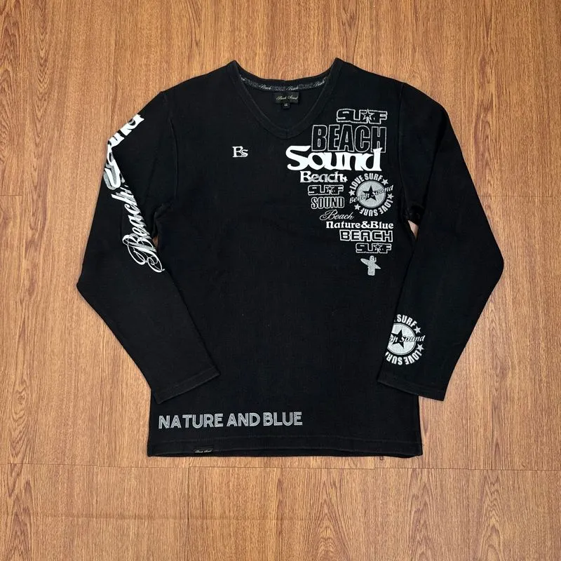Beach sound vintage y2k grunge tee photo 1