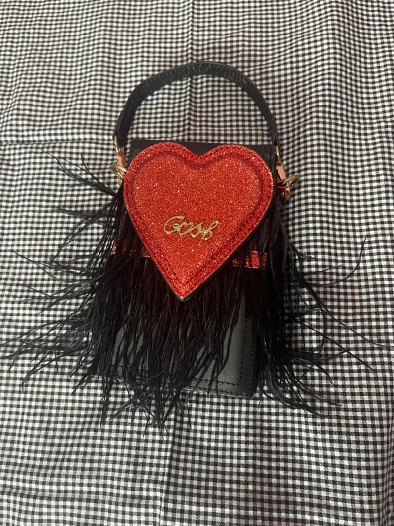 Gosh tas mini black red photo 1