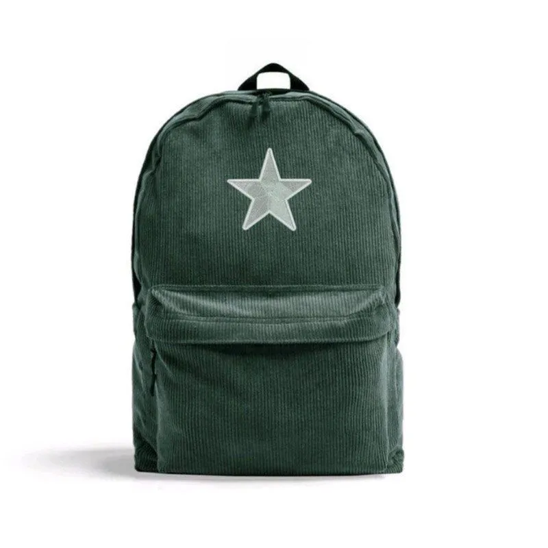Streetwear Skater Backpack Wanita green photo 1