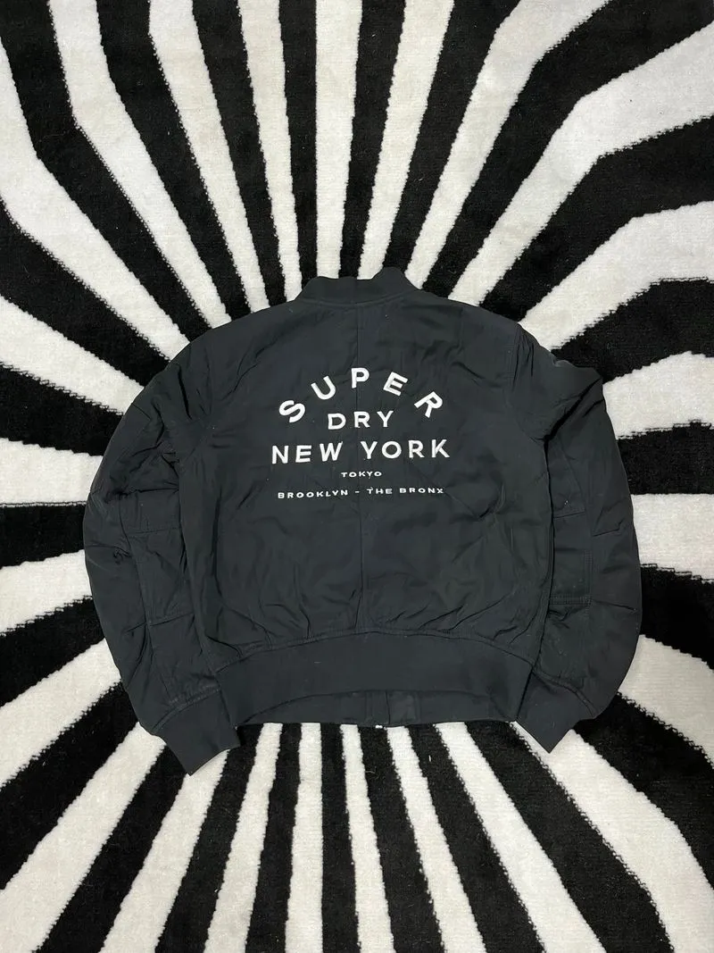 Superdry Vintage Streetwear Bomber jacket Pria green photo 1