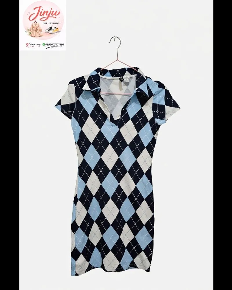 Women's Blue & Navy Dress photo 1