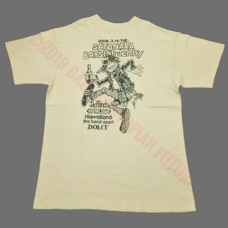 Rare Vintage T-shirt Band Japan Sayonara Bayside Jenny 2006 photo 1
