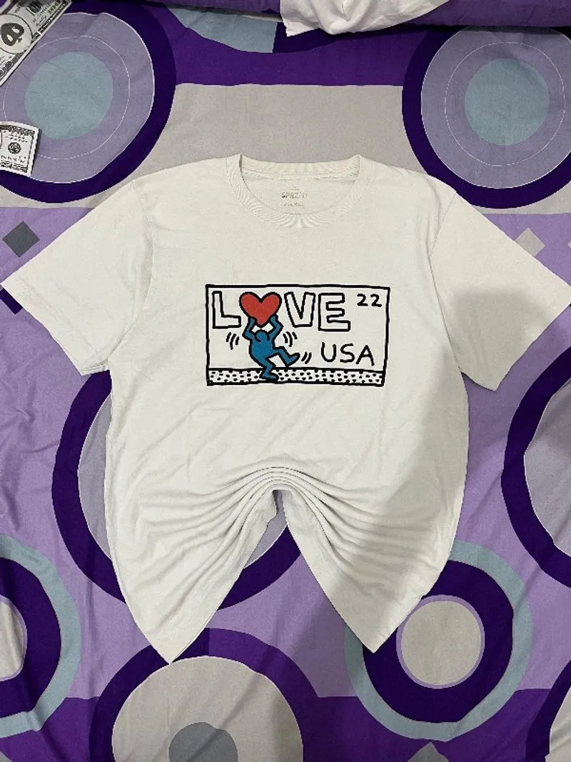 Vintage Keith Haring with Uniqlo photo 1