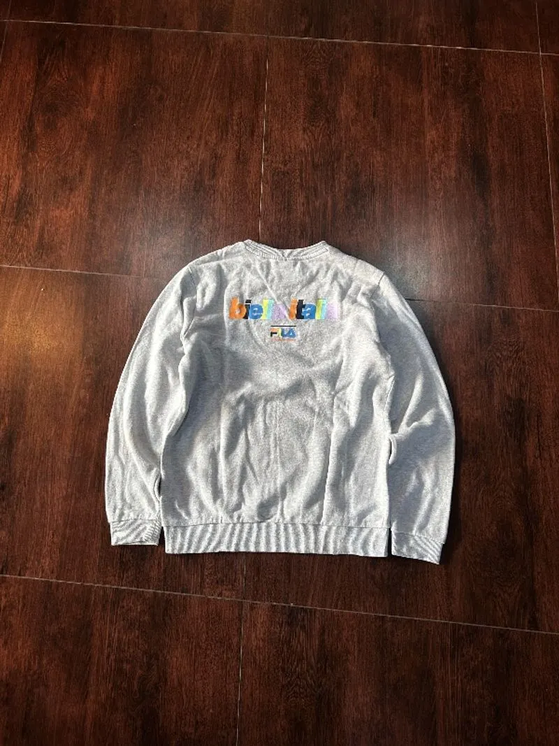Crewneck Fila big logo (grey) photo 1