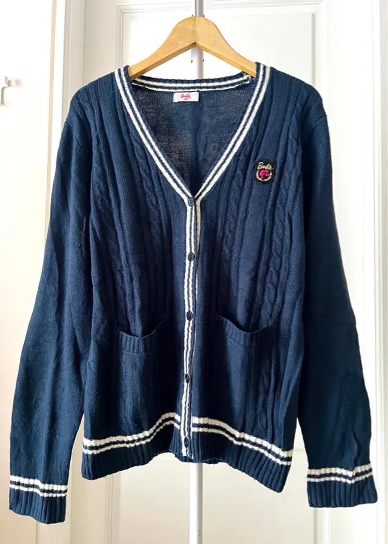 CARDIGAN RAJUT BARBIE photo 1