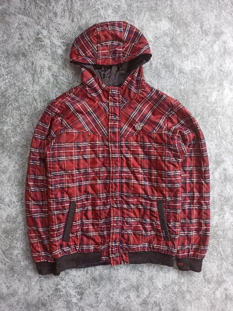 ELEMENT PLAID REVERSIBLE JACKET photo 1