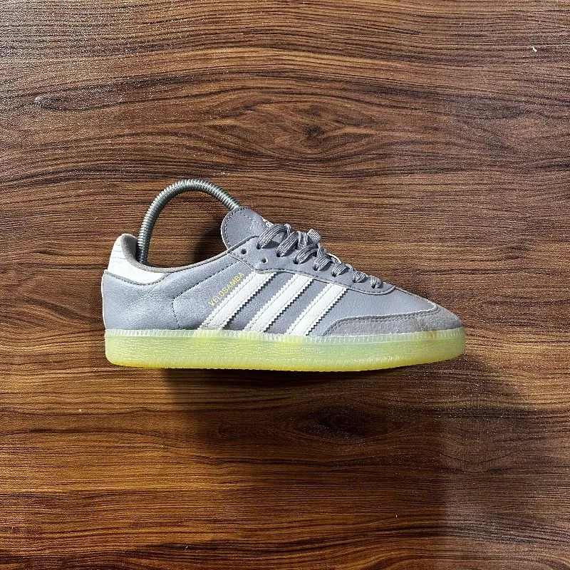 Adidas Velosamba Vegan, Sepatu Sepeda "Grey Pulse Lime" photo 1