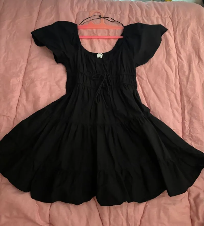 Cotton On Black Mini Dress photo 1