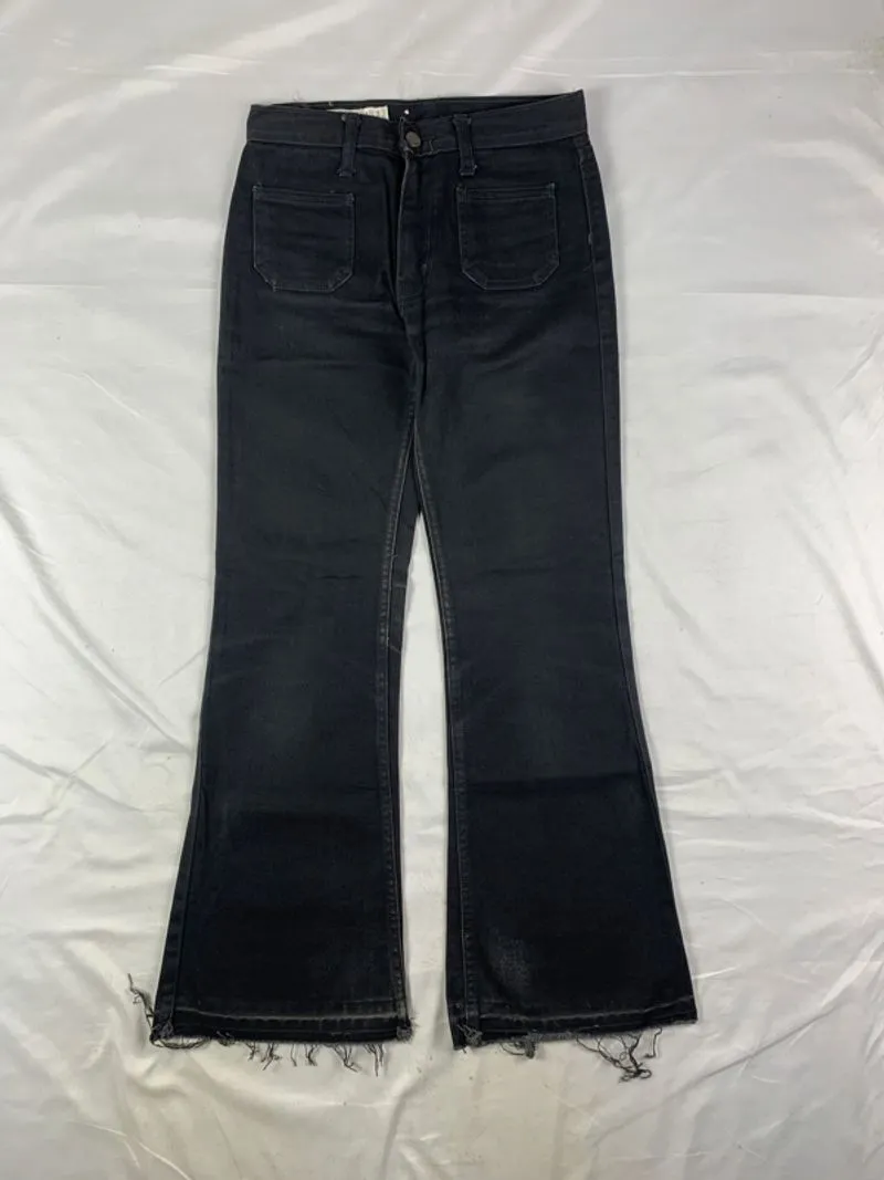 Big John Japan Black Bootcut Flare Jeans (27) photo 1