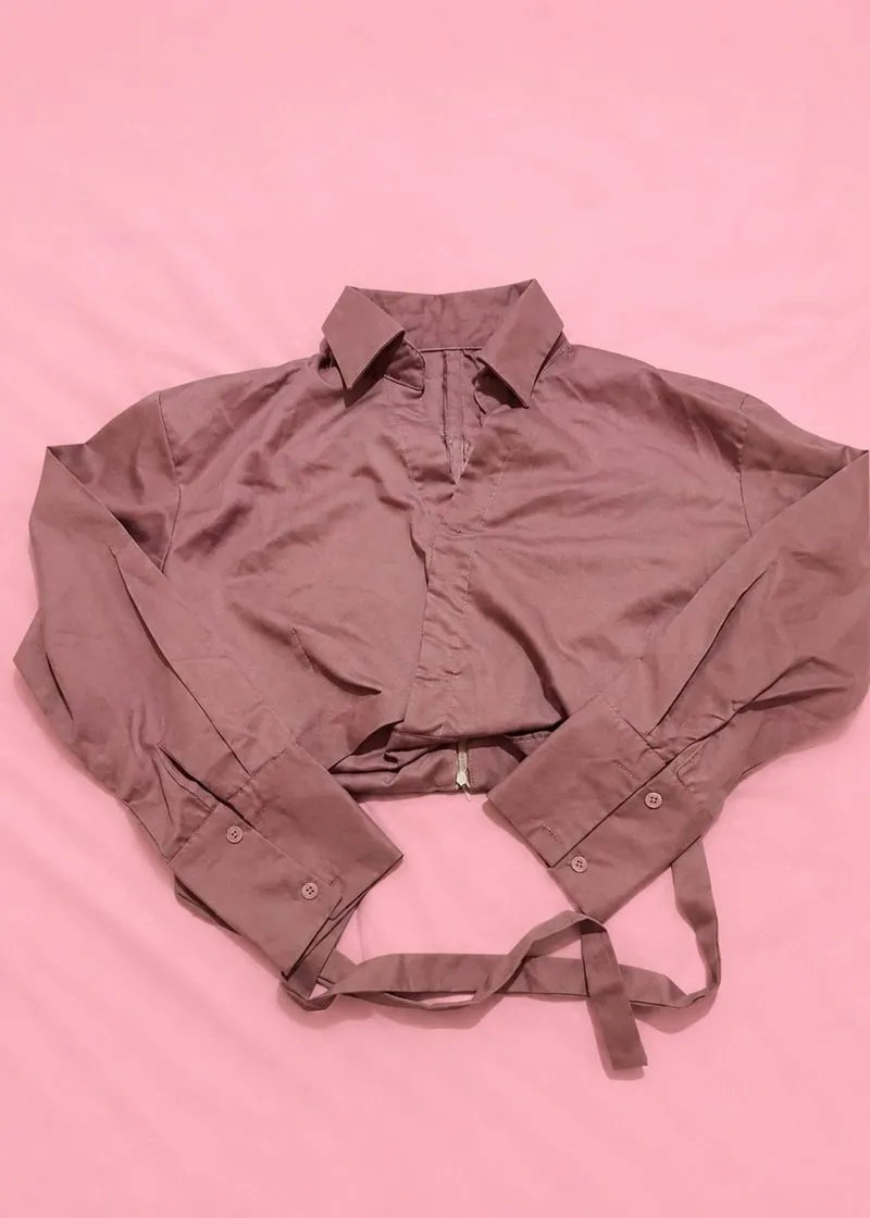 Crop Top Pink Mauve photo 1