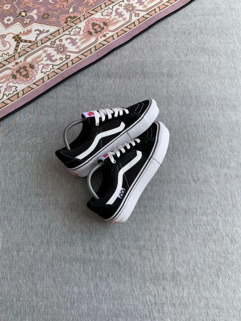 Vans Sk8 Low Skate Pro Black White photo 1