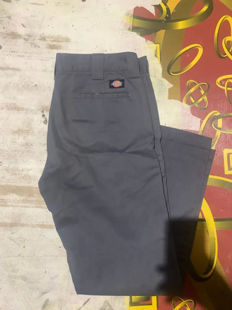 dickies 874 charcoal slim straight photo 1