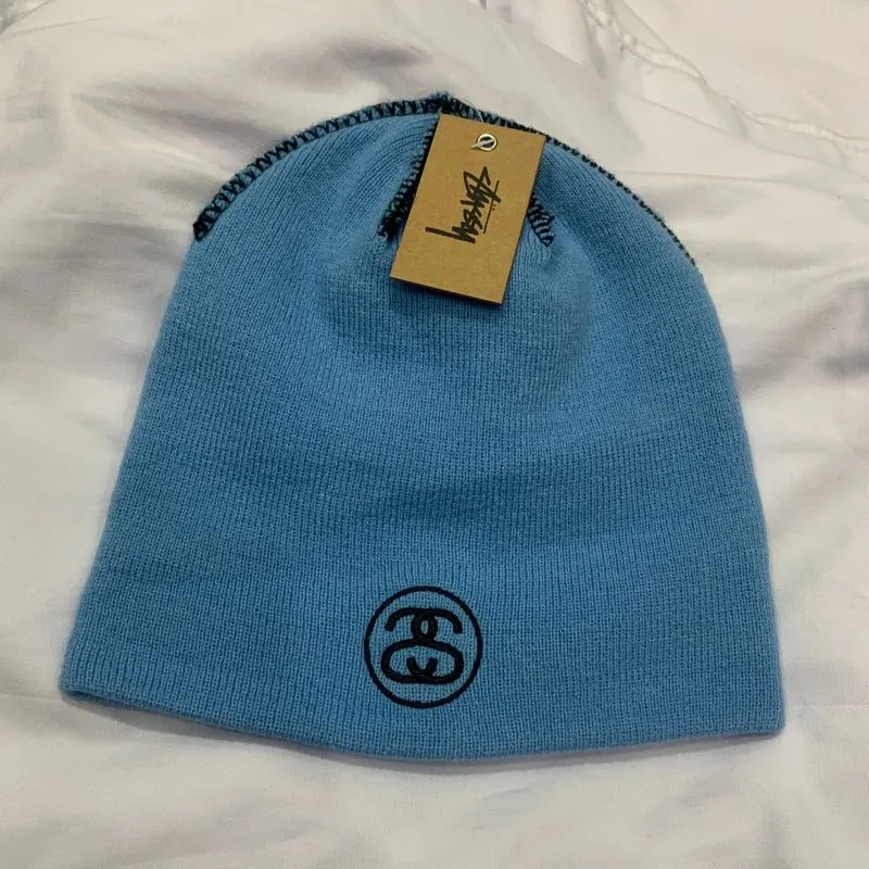Stussy exposed stitch skullcap beanie photo 1