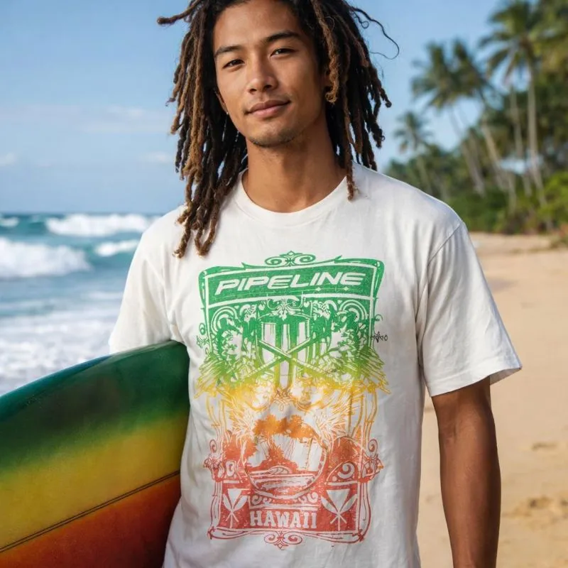 Pipeline "Hawaii Tricolors Gradient" Sportswear Graphic Tee photo 1