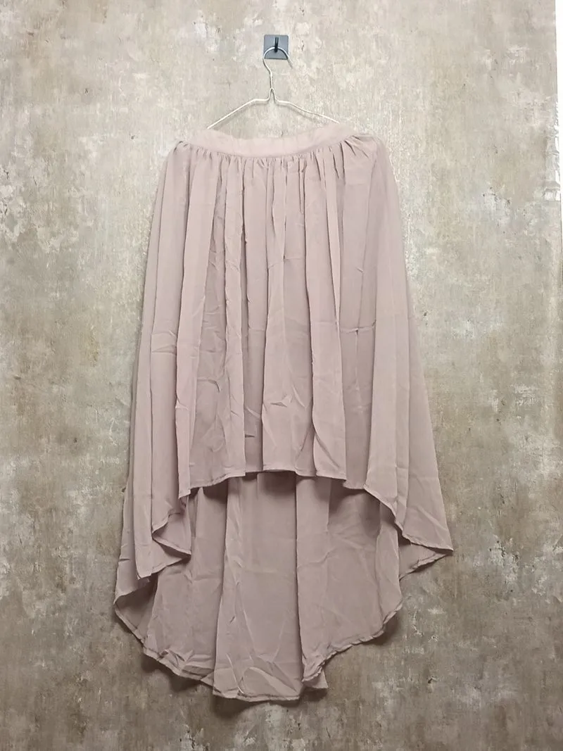 Rok warna taupe| Revibe photo 1