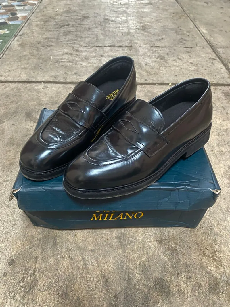Nappa Milano - Noir Penny Loafers photo 1