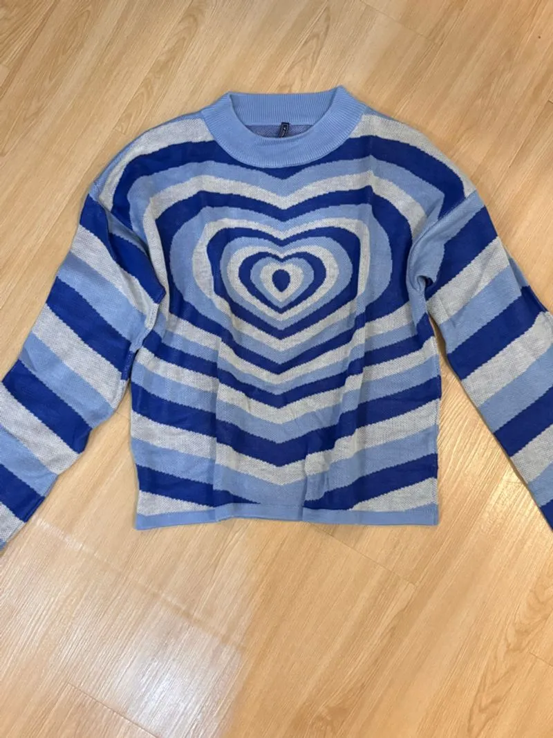 Colorbox Blue Sweater photo 1