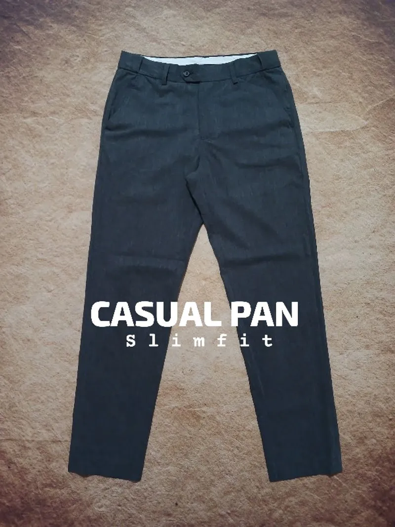 Casual pan pria slimfit second thrift photo 1