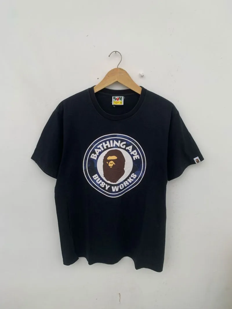 A Bathing Ape (BAPE) model Busy Works Tee photo 1