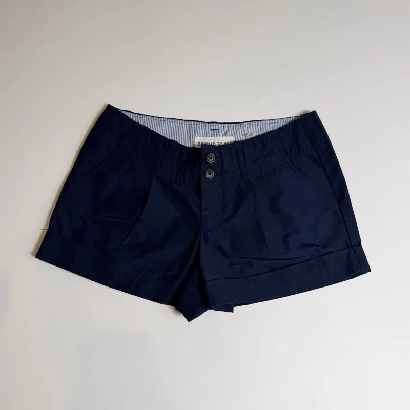 Navy Sailor Mini Shorts Hotpants  photo 1