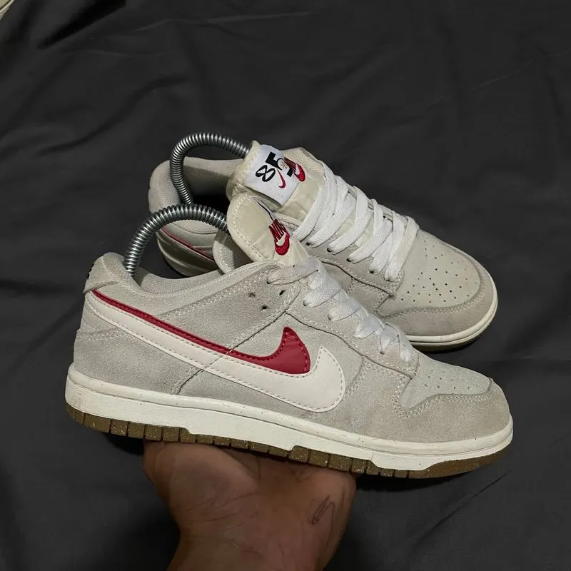 Nike Air Jordan Indie Casual Sneakers Wanita white red photo 1
