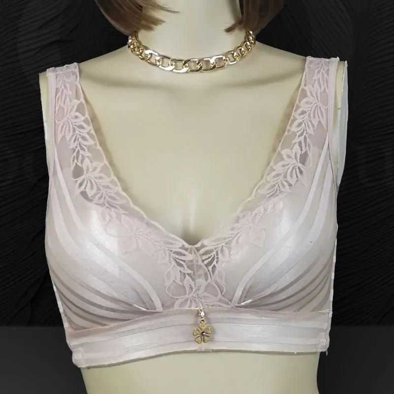 Bralette Bra 34A With Lace BRA12 BH Wanita Tanpa Kawat  photo 1