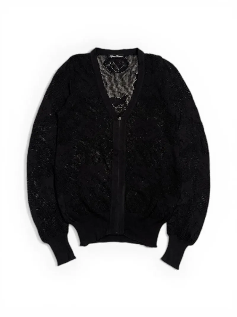 RARE Hysteric Glamour Cardigan knited Zipup photo 1