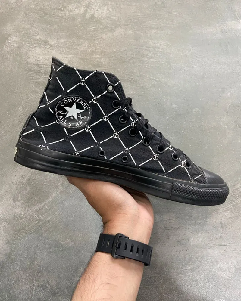 Converse Chuck Taylor All Star Grid High Black White photo 1