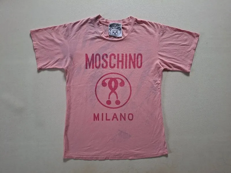 KAOS MOSCHINO MILANO PINK photo 1