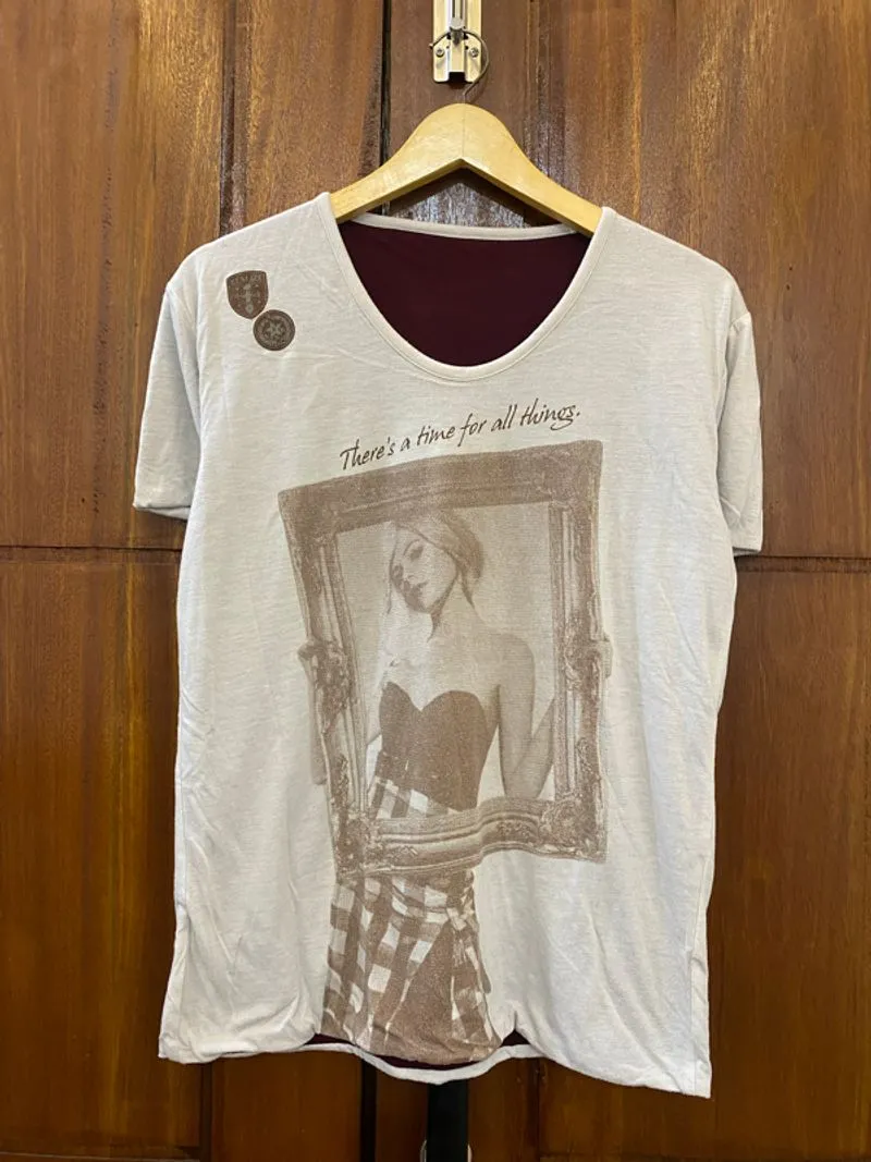 Ncfm Reversible Tee Poem And Girl photo 1