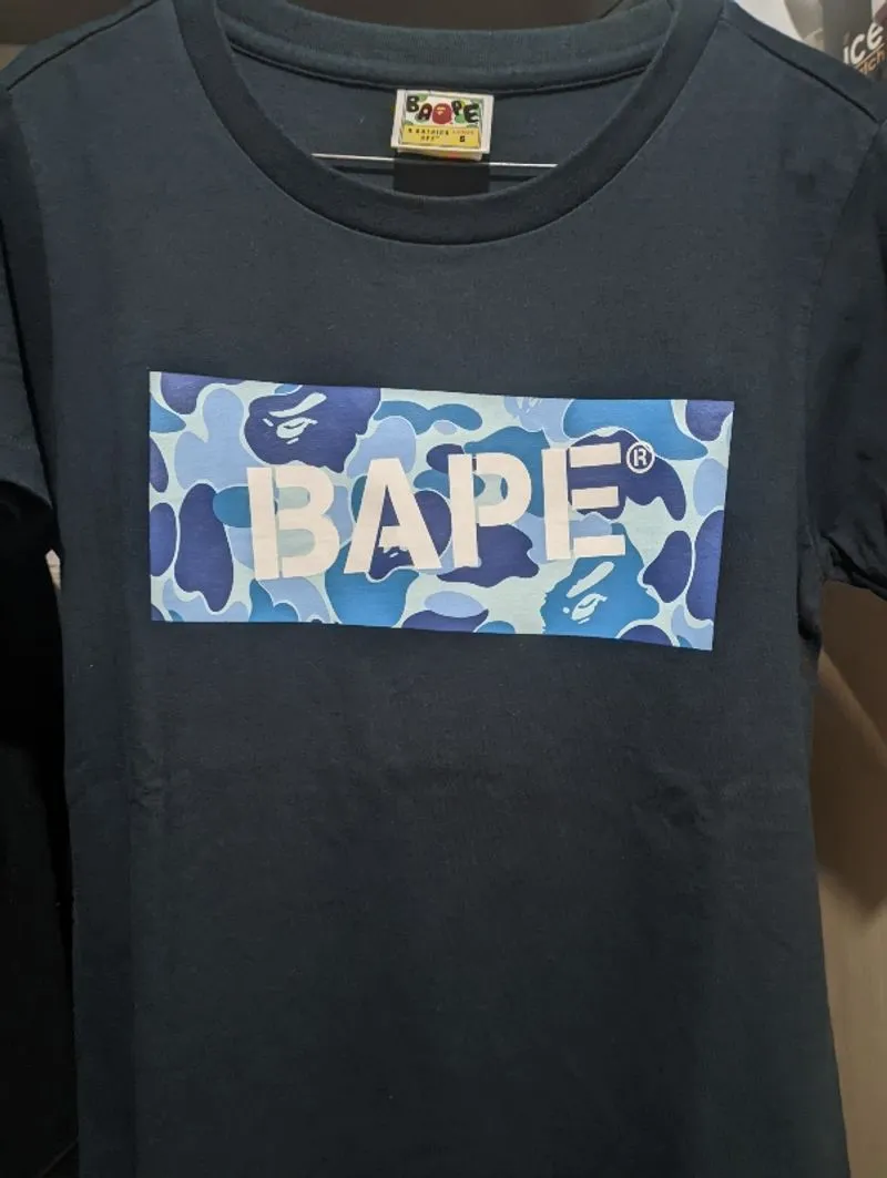 Bape Tee camo logo box photo 1