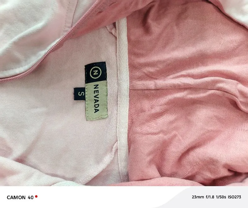 Hoodie Zipper Nevada Original - Pink Two-Tone (Preloved) photo 1