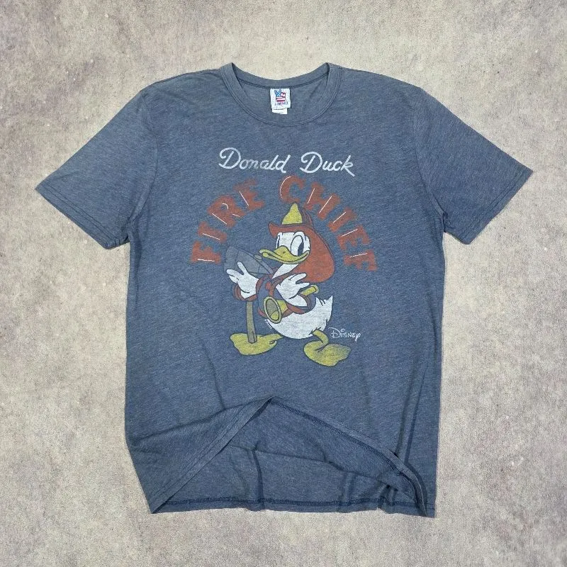 KAOS VINTAGE DONALD DUCK FIRE CHIEF DISNEY BY JUNKFOOD USA photo 1