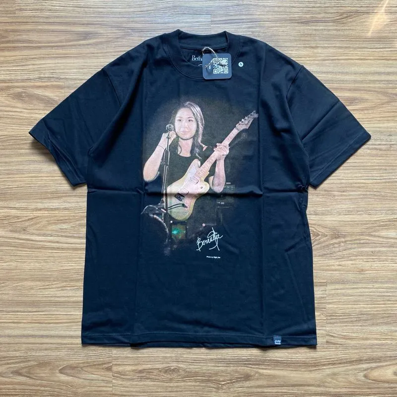Indie T-shirt Pria black photo 1