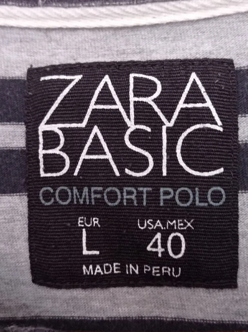 Kaos Kerah ZARA BASIC [L] photo 1