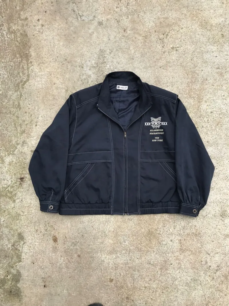 Work jacket navy photo 1