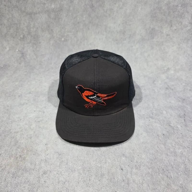 TOPI VINTAGE MLB BALTIMORE ORIOLES TRUCKER HATS BY TWINS photo 1