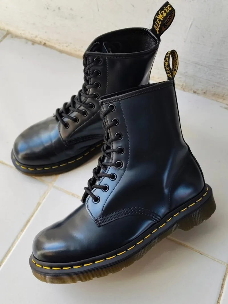Dr martens 1460 navy smooth size 38 original docmart photo 1