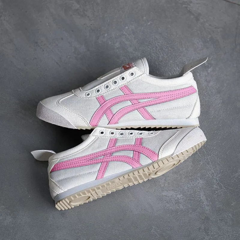 Onitsuka Tiger Sportswear Casual Sneakers Wanita pink cream photo 1