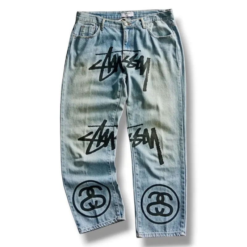 STUSSY CUSTOM JEANS LONG PANTS | CELANA PANJANG | CLWM photo 1