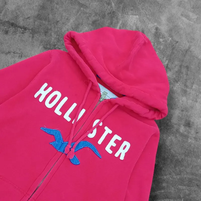Hollister Streetwear Hoody Pria red photo 1