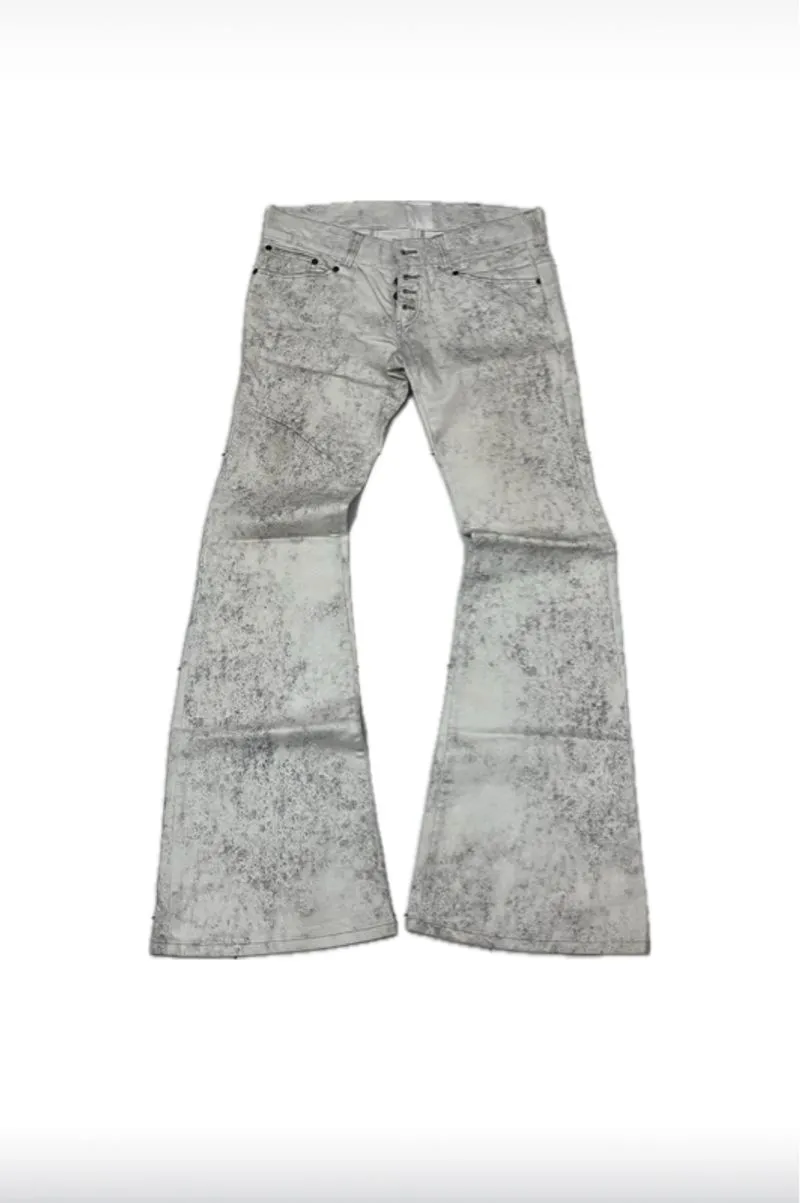 Tornado Mart Snake Pattern Flare Jeans photo 1