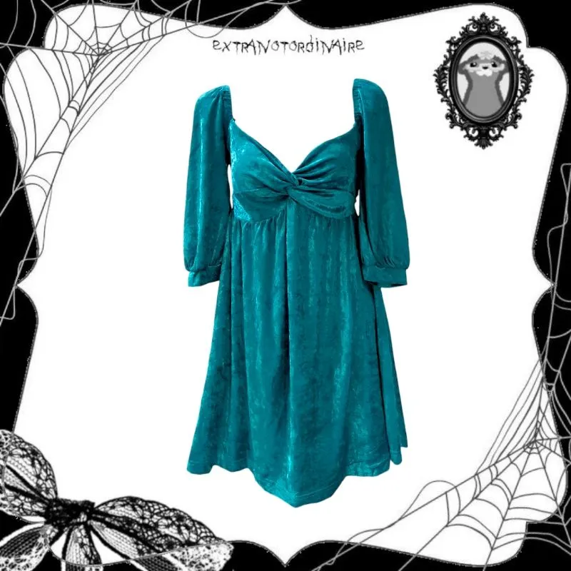 Milkmaid Baby Doll Mini Dress photo 1
