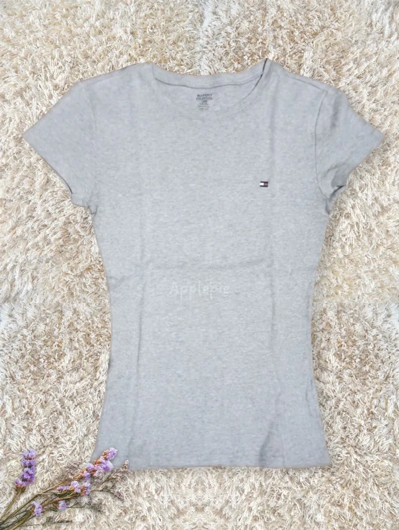 TOMMY HILFIGER BASIC FITTED TOP GREY COLOUR photo 1